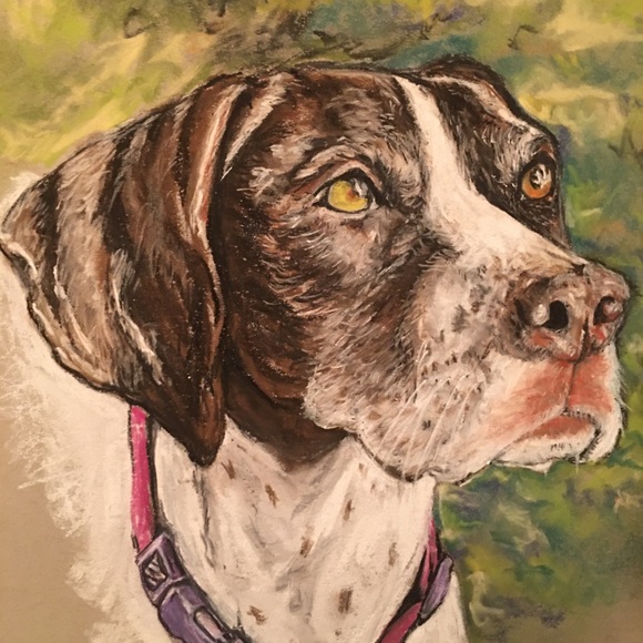 Custom Original OOAK Pet Portraits of your Pet certificate authentic by artist! - Picture 3 of 4